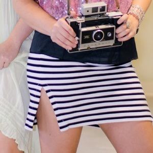 🔥⭐️ SALE Last chance! stripe mini skirt